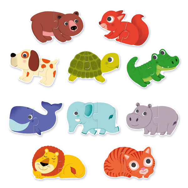 Duo Puzzle - Animals by Djeco