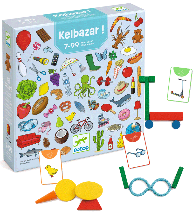 Kelbazar ! Game by Djeco