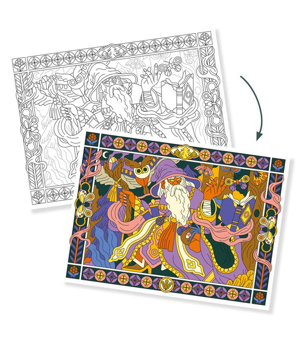 Heroic Colouring Gallery by Djeco