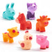 Set of 7 Troopo-Farm Plastic Animals by Djeco