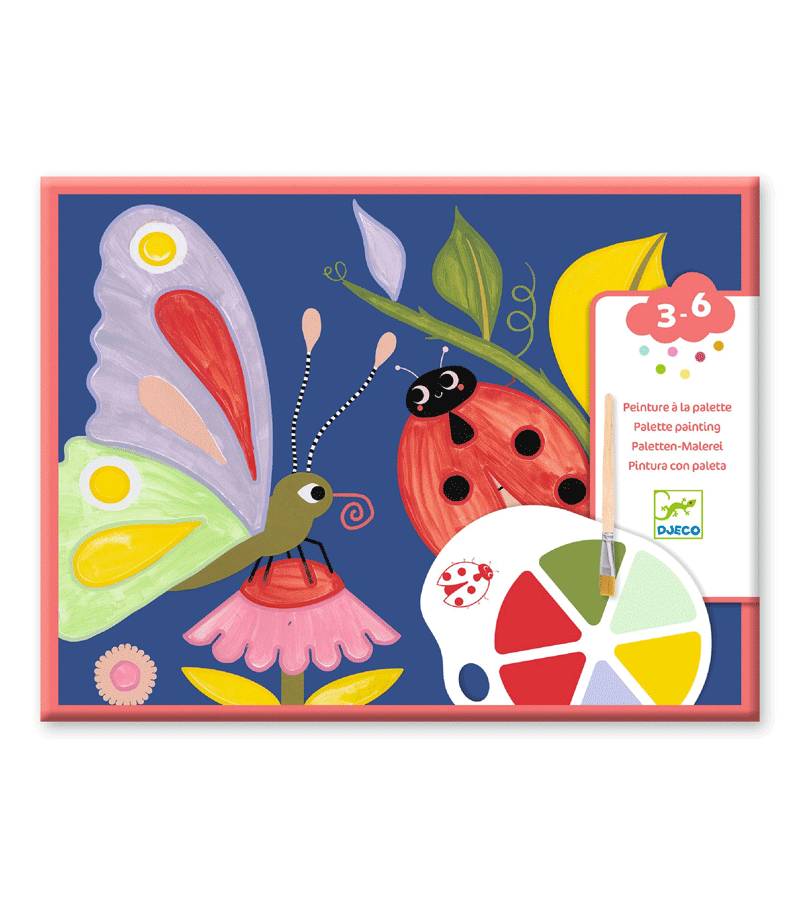 Little Beasts Palette Painting by Djeco
