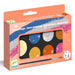 6 Metallic Face Paint Set by Djeco