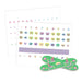 120 Springtime Butterflies Nail Stickers by Djeco