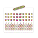 120 Fruity Nail Stickers by Djeco