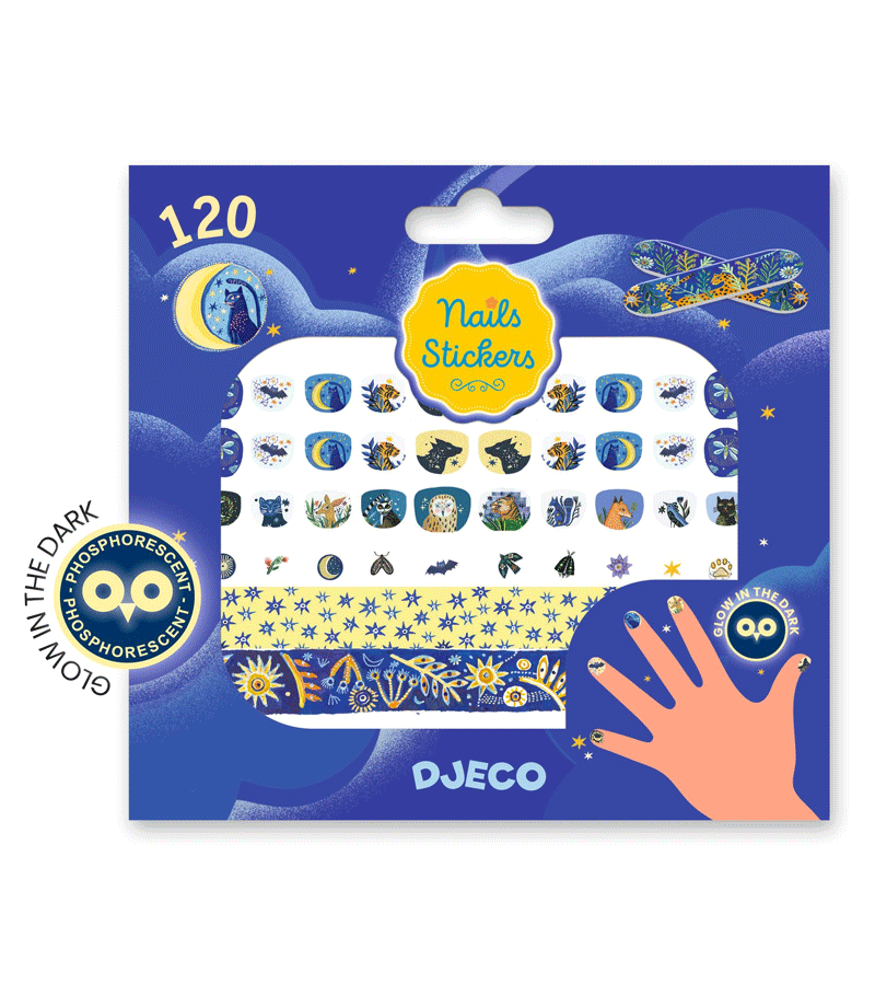 120 Moon Reflections Nail Stickers by Lucille Michieli