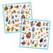 160 Fluffy Friends Stickers by Djeco