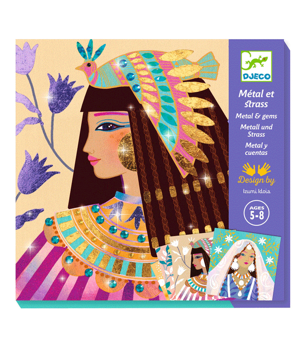 Precious Adornments Metal and Gems Art Set by Djeco