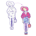 Zaho & Friends Les Demoiselles Fashion Colouring by Djeco