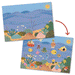 Summertime Removable Puffy Stickers by Djeco