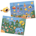 Summertime Removable Puffy Stickers by Djeco