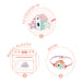 DIY The Fawn and the Bird Shrinky Jewellery Kit by Djeco