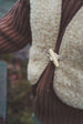 Latte Milo 100% Merino Wool Bodywarmer by We are Woolens