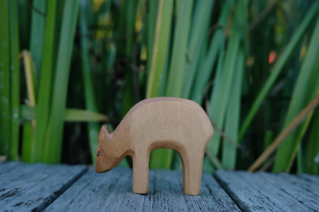 Wooden Deer by Holzwald
