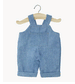 Antoine Denim Overalls for Baby Dolls by Minikane