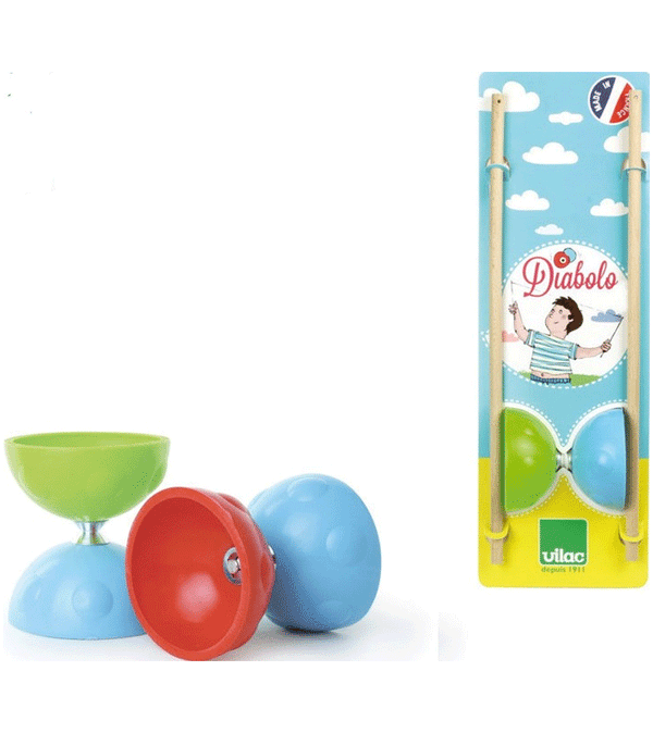 Classic Red and Blue Diablo by Vilac