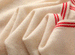 Super Soft Red & Cream Diamond Shaped Scarf