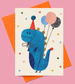 Party Dino Card by Daria Solak