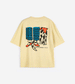 Adult Dog Friendship Fitted T‑shirt  by Bobo Choses