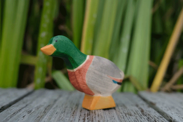 Wooden Duck Drake by Holzwald