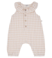 Blossom Gingham Egina Romper by 1+ in the Family
