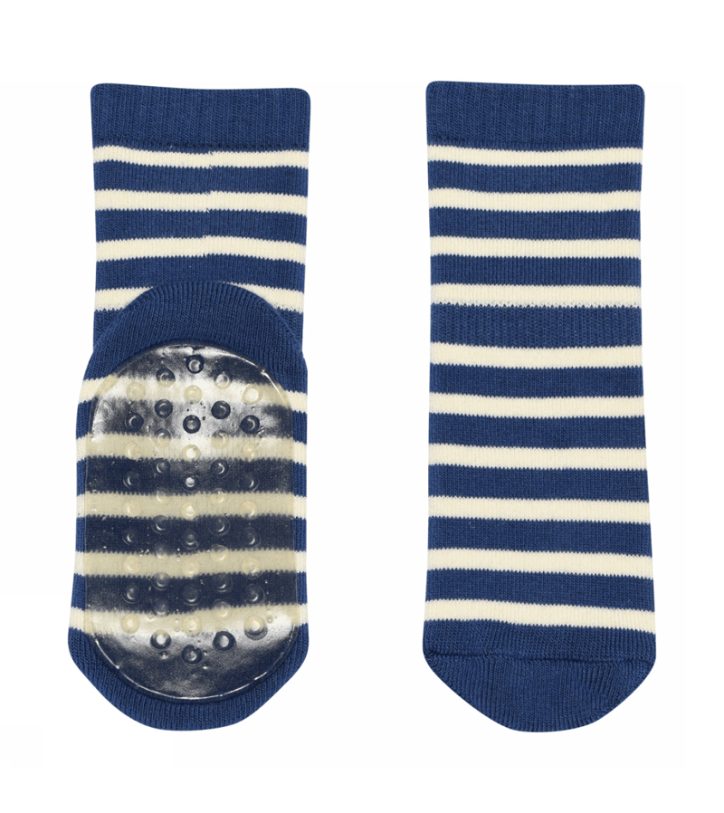 High Tide Blue Eli Anti-Slip Slipper Socks by mp Denmark