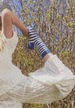 True Blue Adler Socks by mp Denmark