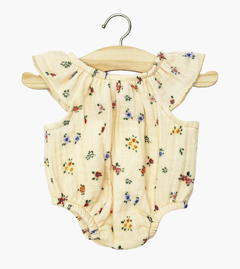 Elise Fleur Clara Romper for Baby Dolls by Minikane