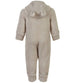 Melange Off White Soft Wool Jumpsuit with Ears by Mikk-Line