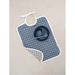 Blue Spruce Grid Feeding Bib by Fabelab
