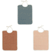 Cinnamon Grid Feeding Bib by Fabelab