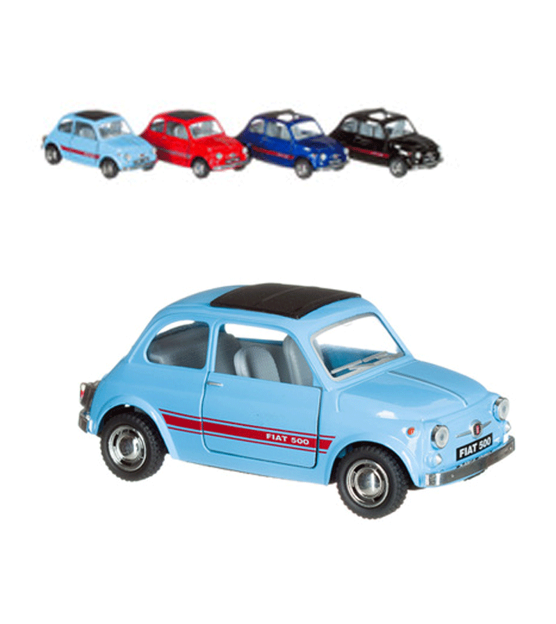 Large Diecast Fiat 500 Car by Welly