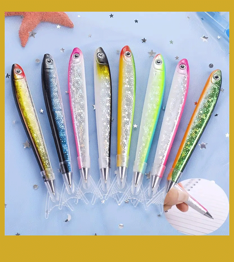 Shiny Ball Point Fish Pen - Niddle Noddle