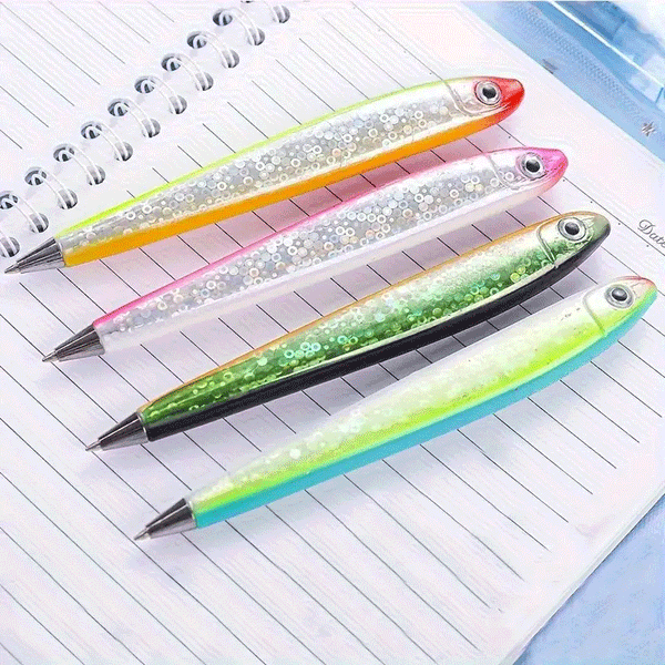 Shiny Ball Point Fish  Pen