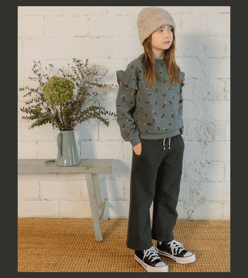 Antracite Cosy Fleece Trousers by Buho