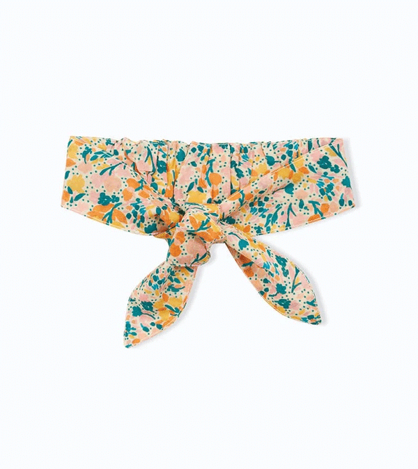 Baby Flower Bow Headband by Arsene et Les Pipelettes