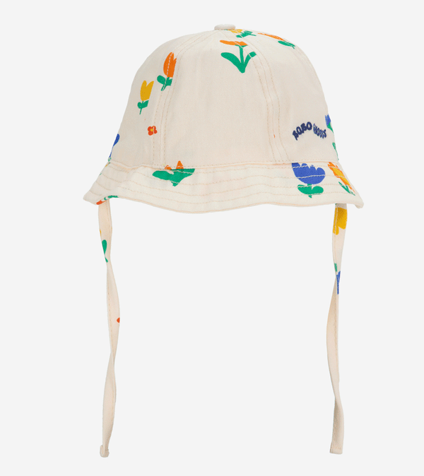 Baby Garden Party all over Sun Hat by Bobo Choses