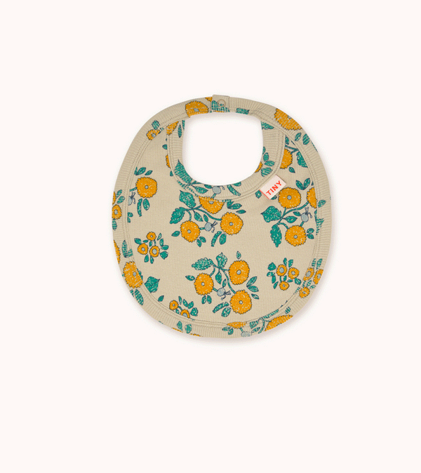 Flowers Bib by Tinycottons