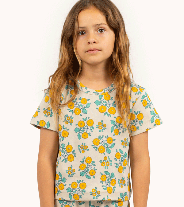 Flowers Tee by Tinycottons