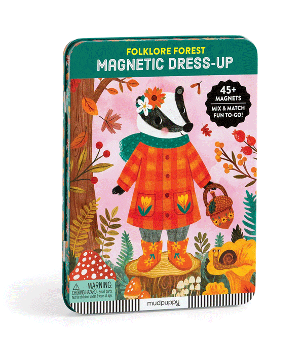Folklore Forest Magnetic Dress-up Play Set by Mudpuppy