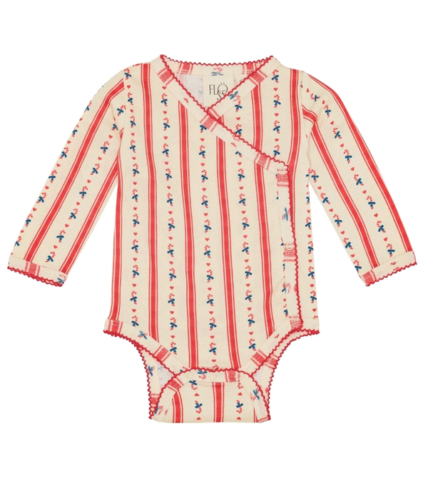 Noelle Stripe Fresa Jersey Body by Floss