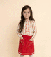 Warm Cotton Rose Frida Cardigan Tee by Floss