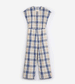 Women's Fun Tartan Relaxed Jumpsuit by Bobo Choses