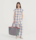 Women's Fun Tartan Relaxed Jumpsuit by Bobo Choses