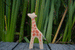 Wooden Giraffe Baby by Holzwald