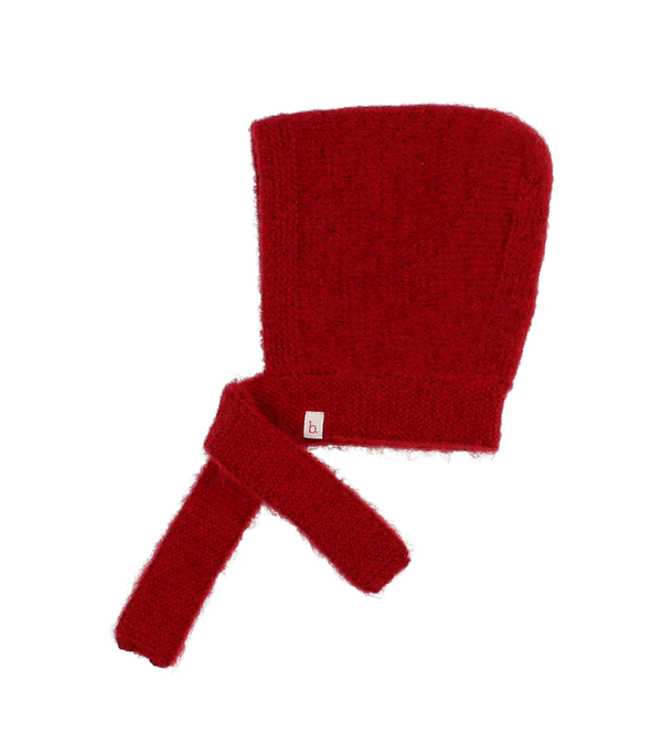 Cherry Knitted Tie Hat by Buho