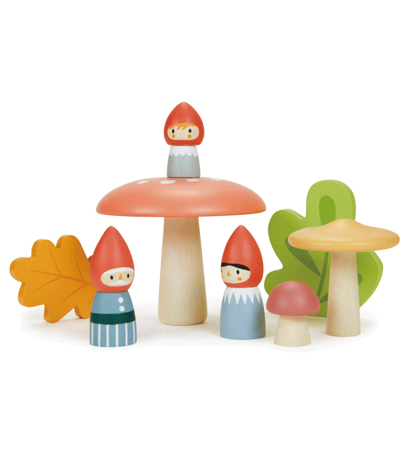 Woodland Gnome Family By Tenderleaf Toys