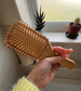 Bamboo Paddle Hair Brush by &Keep