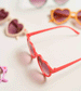 Red Love Heart Sunglasses with UV400 protection