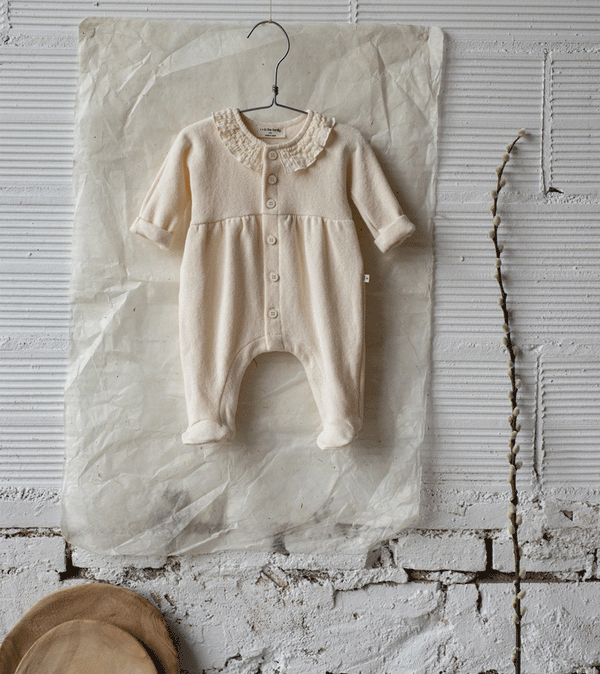 Ecru Helen Onesie by 1+ in the Family