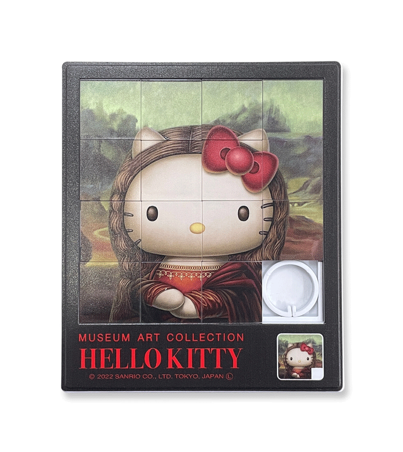 Hello Kitty Mona Lisa Puzzle